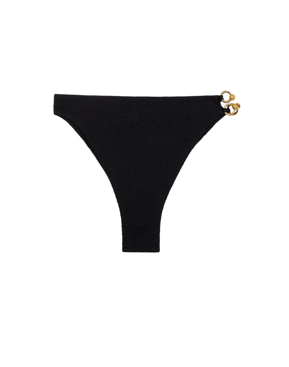 Firenze Nell Hot Pant Bottom - Black Cheeky / XS