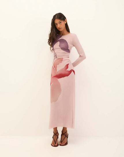 Mira Long Sleeve Top - Floreal - Mira Long Sleeve Top - Floreal XS