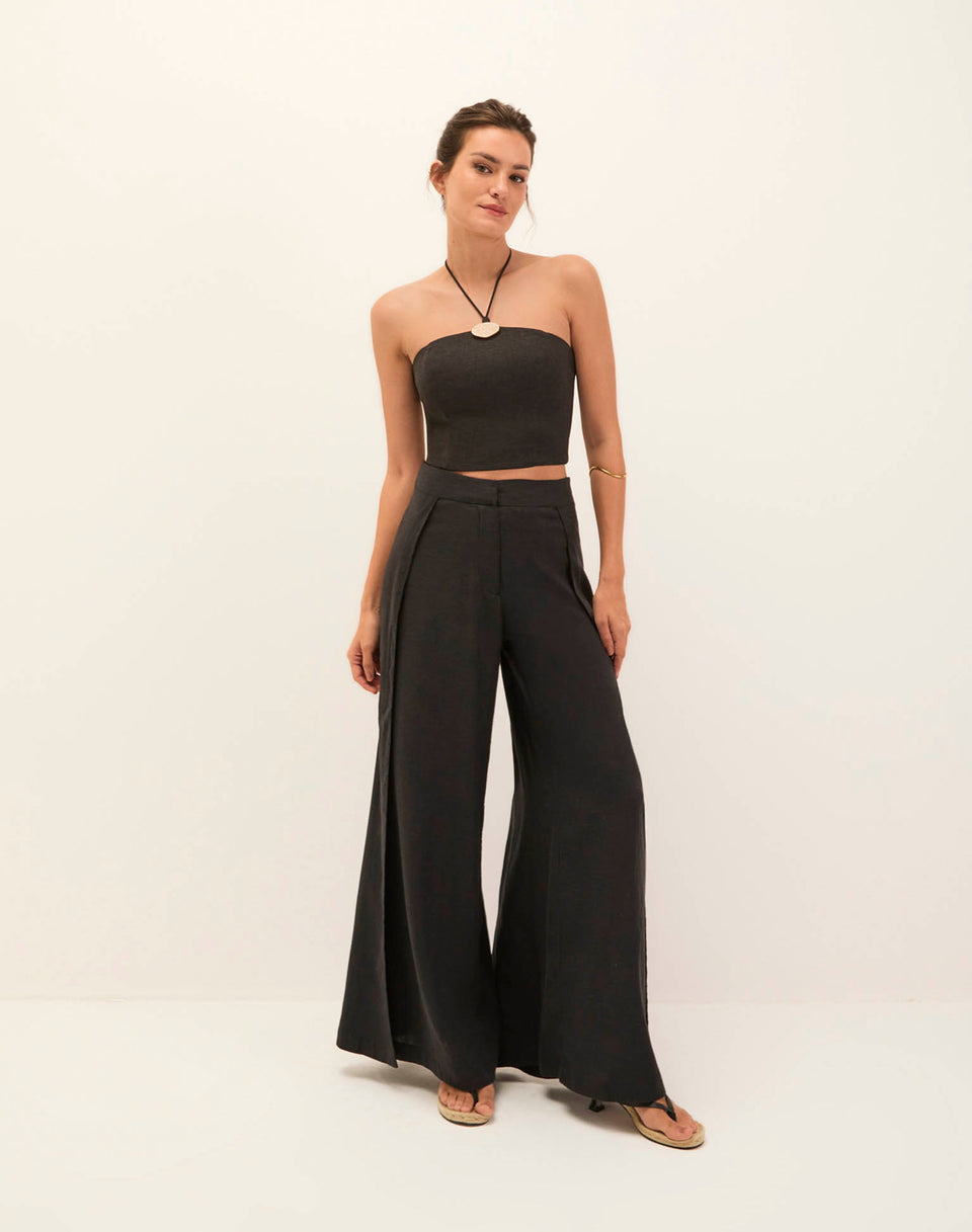 Arden Halter Top - Black XS