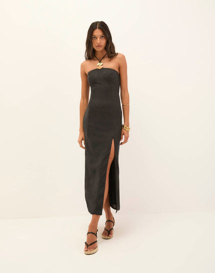 Arden Midi Dress - Black - Arden Midi Dress - Black XS