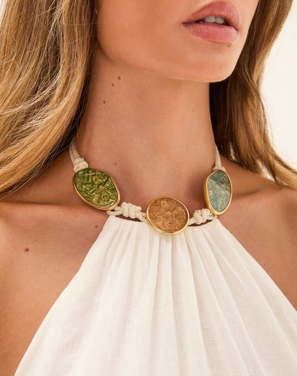 Aiden Long Dress - Off White XS