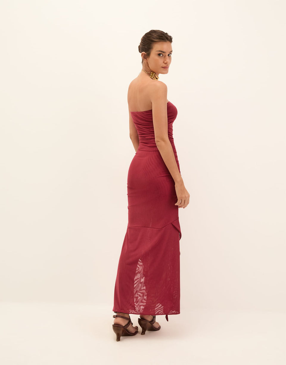 Luiza Long Dress - Sizzle XS