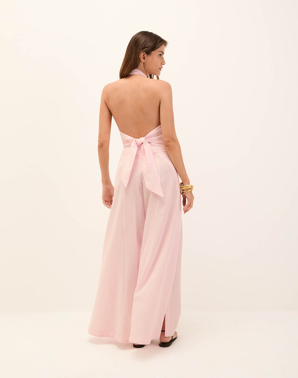 Manu Halter Top - Rosewater XS