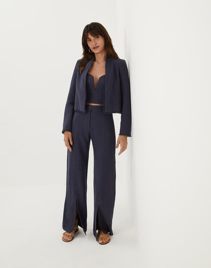 Beatrice Short Jacket - Sailboat - Beatrice Short Jacket - Sailboat XS