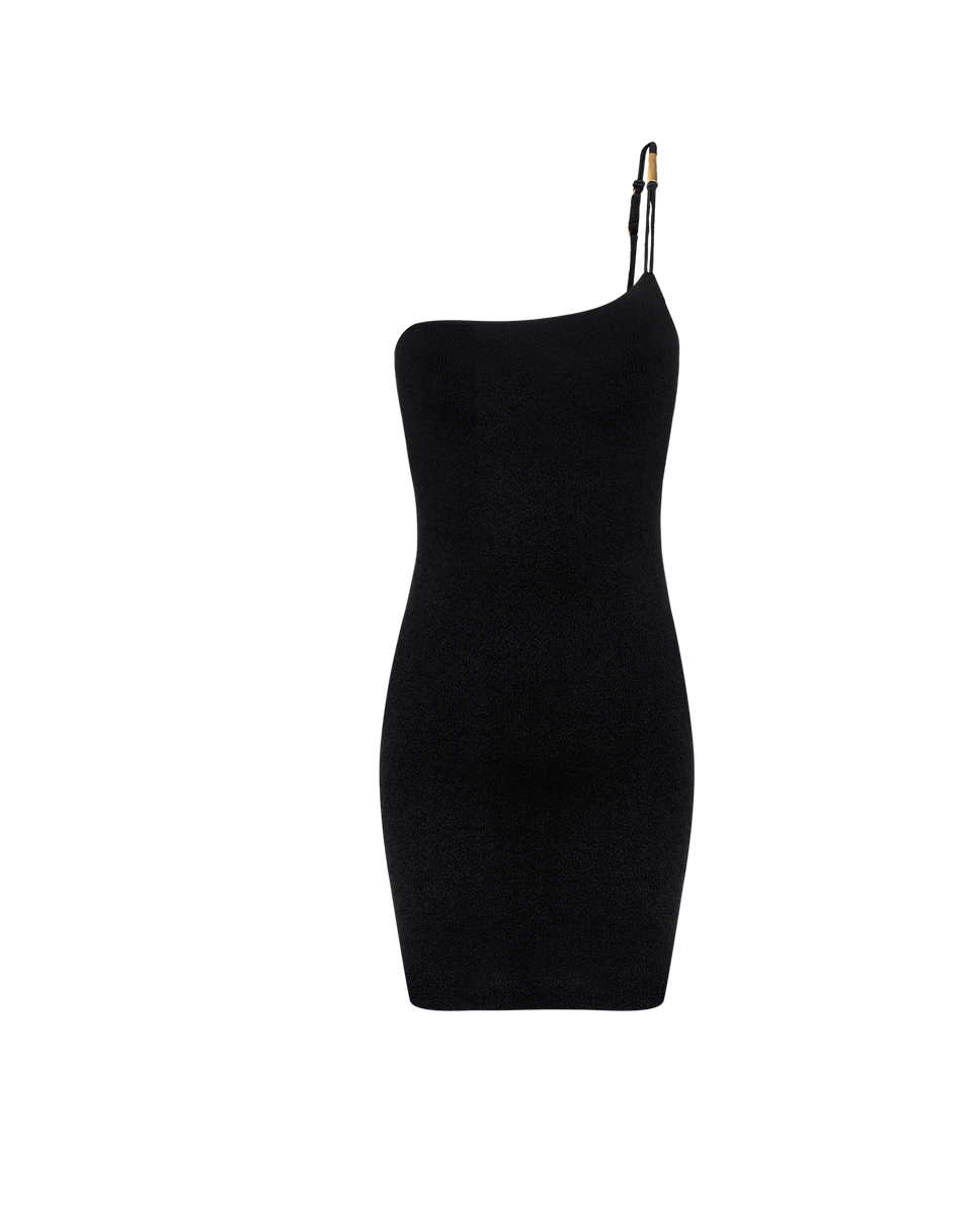Firenze Sharon Short Dress - Black XS