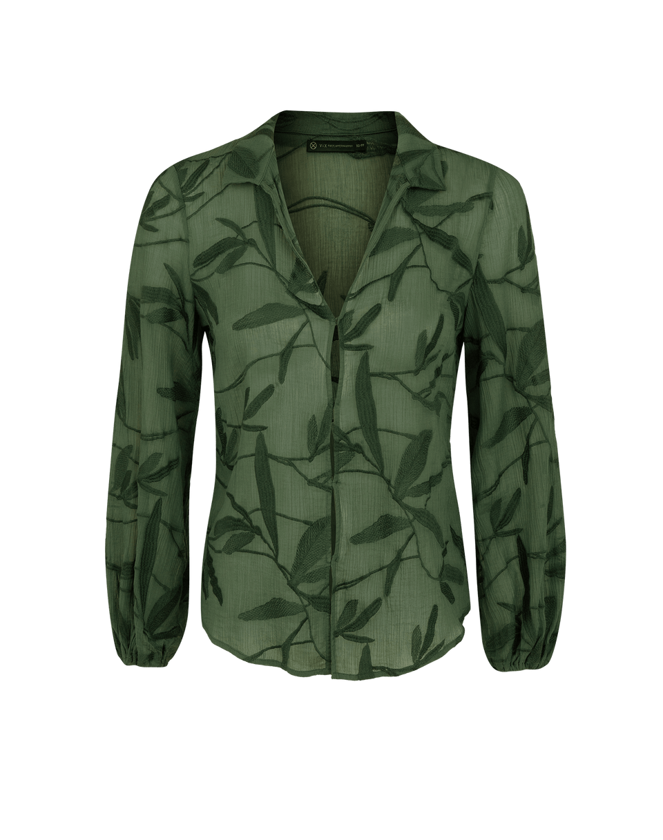 Kinsley Blouse - Printed Free Bird XS