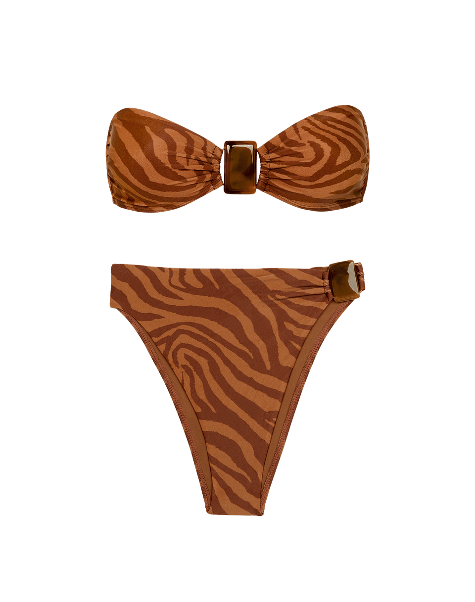 Misty Hot Pant Bottom - Sundown Brazilian / XS