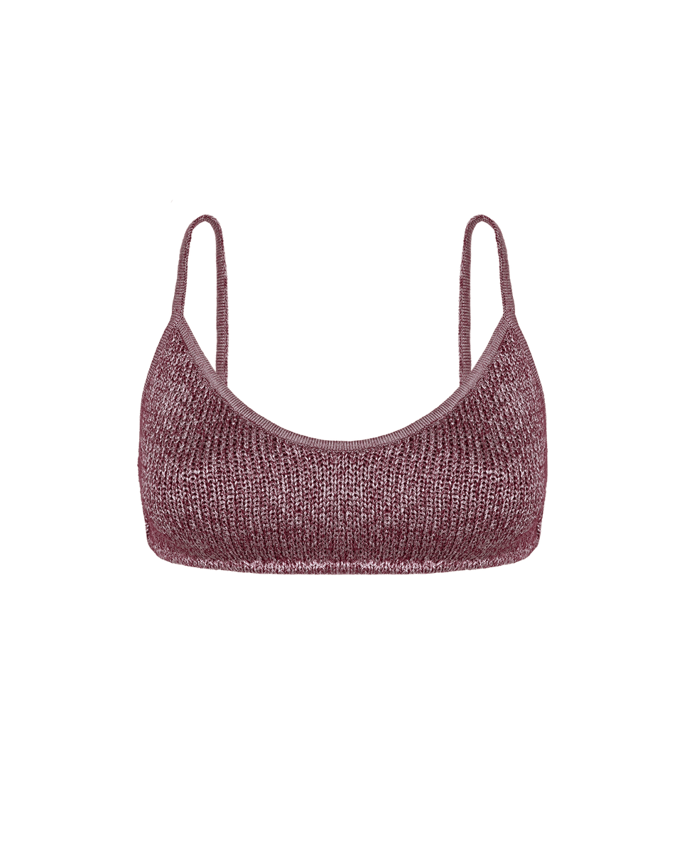 Knit Abby Bralette Top - Soulmate XS